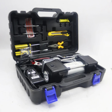 کمپرسور باد فندکی نیدر مدل YP-2CYLANDR-NDR-2250 مجموعه 13 عددی