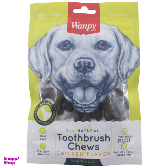 غذای سگ ونپی مدل TOOTHBRUSH CHEWS CHICKEN وزن 100 گرم
