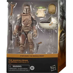 اکشن فیگور هاسبرو مندلورین بیبی یودا سری استار وارز Star Wars طرح Mandalorian Baby Yoda