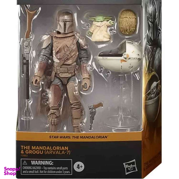 اکشن فیگور هاسبرو مندلورین بیبی یودا سری استار وارز Star Wars طرح Mandalorian Baby Yoda