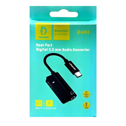 مبدل Type-C به Jack 3.5mm دنمن مدل DU05