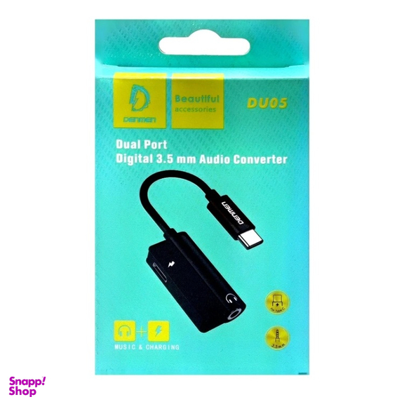مبدل Type-C به Jack 3.5mm دنمن مدل DU05