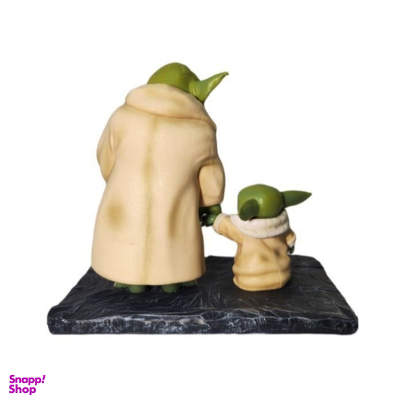 مجسمه مدل یودا و گروگو سایز 18 سانتی متر