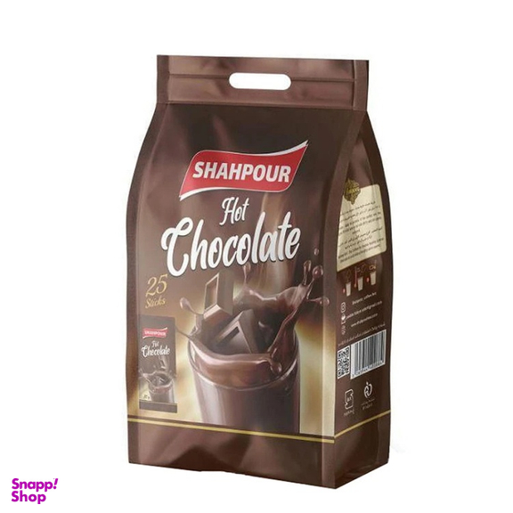 هات چاکلت شاهپور بسته 25 عددی