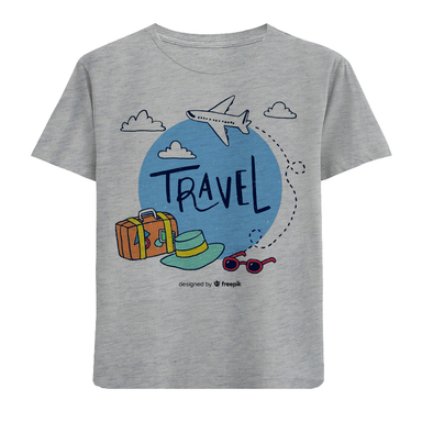 تیشرت بچگانه مدل N184 Travel