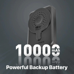پاوربانک پرومیت مدل POWERMAG-DUO.Black ظرفیت 10000 میلی آمپر ساعت