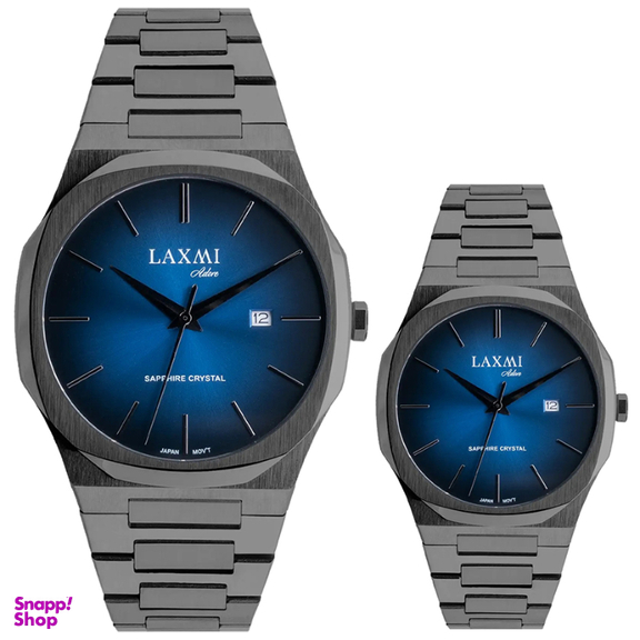 ست ساعت مچی عقربه ای زنانه و مردانه لاکسمی مدل 5-8558