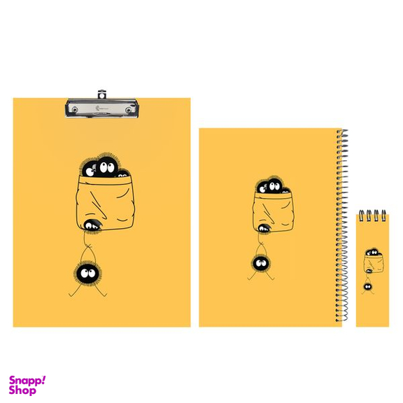 ست لوازم التحریر پدیده نقش مدل میکروب بازیگوش بسته 3 عددی