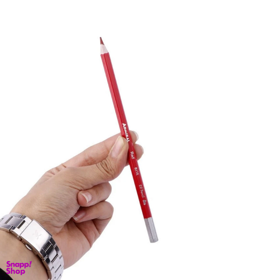 مداد قرمز آدمیرال مدل 861R بسته 12 عددی