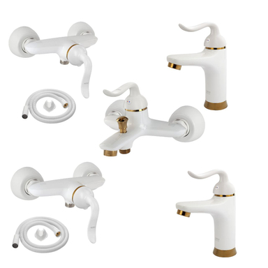 ست شیرآلات کسری مدل رابین مجموعه 7 عددی