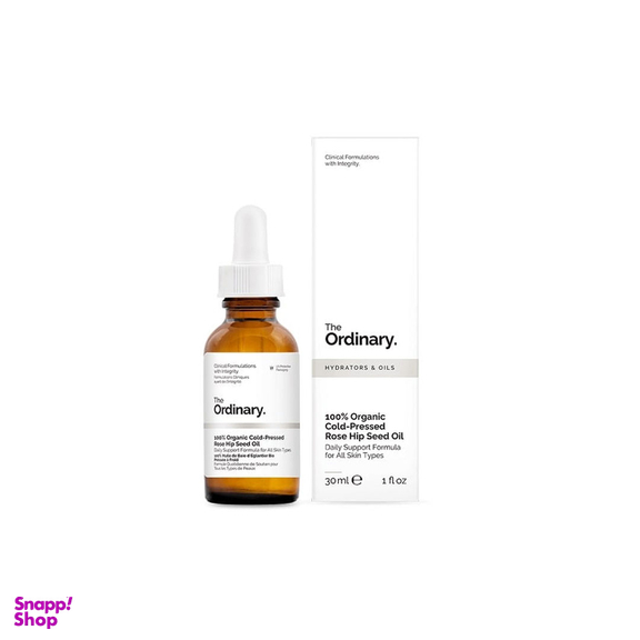روغن رز هیپ اوردینری (Ordinary) مدل 100% Organic Cold-Pressed حجم 30 میلی لیتر