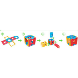 بازی آموزشی مکعب هوش هولا مدل E7990