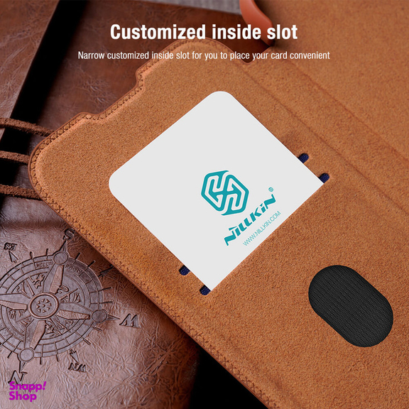 کیف کلاسوری نیلکین مدل Qin Pro مناسب برای گوشی موبایل سامسونگ Galaxy S25