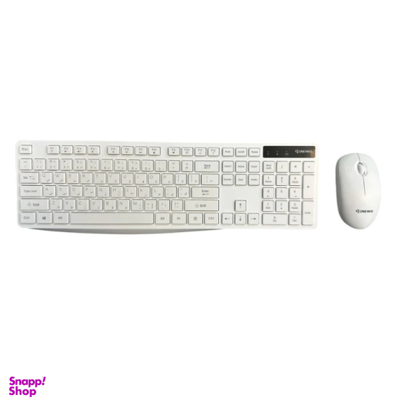 کیبورد و ماوس بی سیم وان مکس مدل OM-4500WA