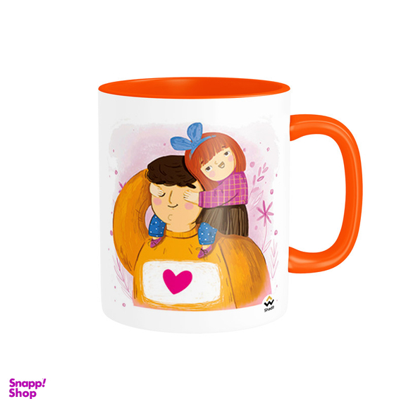 ماگ شادیت طرح روز دختر کد 026