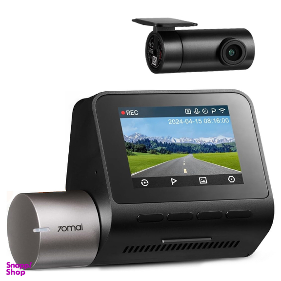 دوربین فیلم برداری خودرو سونتی می مدل 70mai Dual Dash Cam A510s RearCam RC11 به همراه دوربین عقب