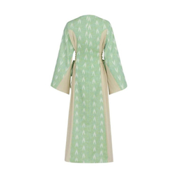 مانتو زنانه گره استایل مدل نیلای رنگ نیلی