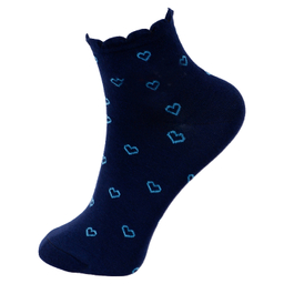 جوراب زنانه آرسس طرح قلب کد 411 مجموعه 6 عددی