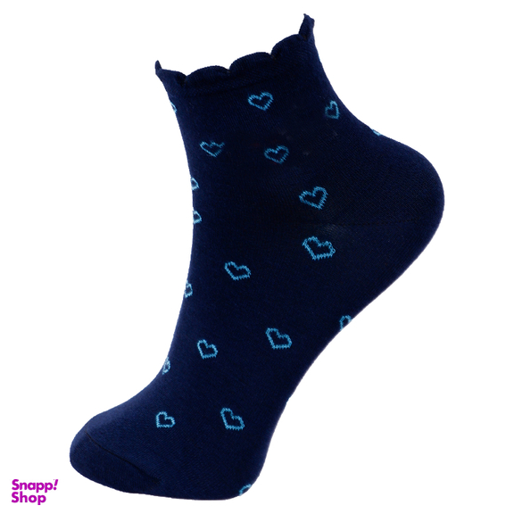 جوراب زنانه آرسس طرح قلب کد 411 مجموعه 6 عددی