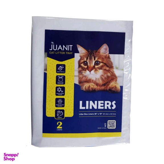 لاینر ظرف خاک گربه ژوانیت مدل 01