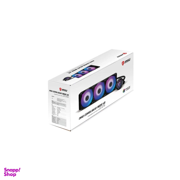 سیستم خنک کننده آبی ام اس آی مدل CORELIQUID 360R V2