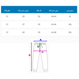 شلوارک ورزشی مردانه غواصی کد 10319 رنگ سرمه ای