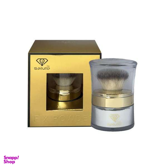 پودر تثبیت کننده آرایش سالوته پرو مدل S-01 رنگ سفید