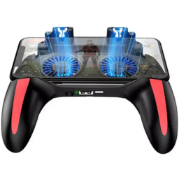 دسته بازی و فن خنک کننده گوشی موبایل کوتتسی مدل G-11 Dual Fan Cooling Gamepad CS8813