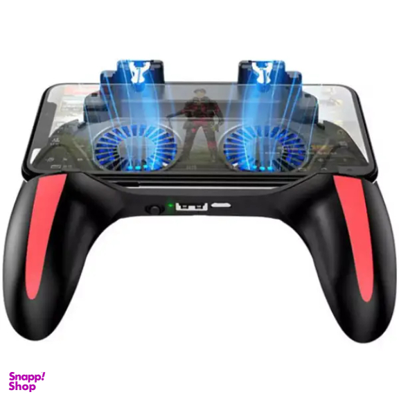 دسته بازی و فن خنک کننده گوشی موبایل کوتتسی مدل G-11 Dual Fan Cooling Gamepad CS8813