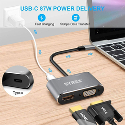هاب 4 پورت سایرکس مدل SX-UBC4H