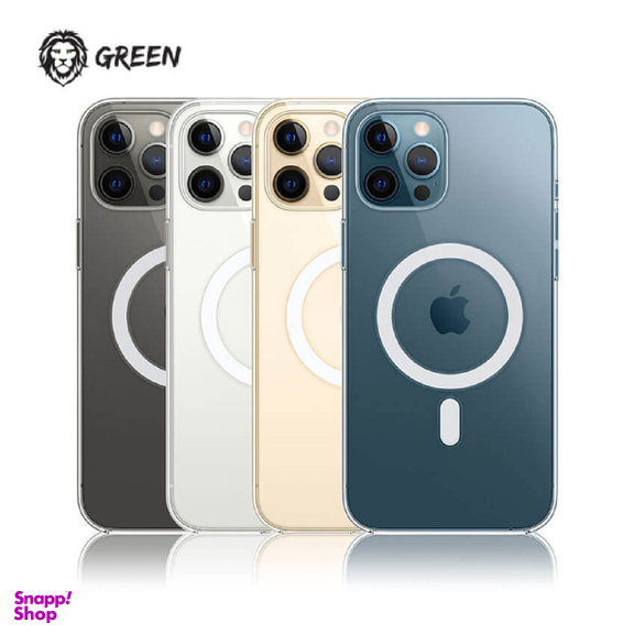 کاور گرین مدل Anti-Shock Magsafe مناسب برای گوشی موبایل اپل iPhone 14 Plus