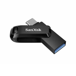 فلش مموری سن دیسک مدل Ultra Dual Drive Luxe ظرفیت 128 گیگابایت