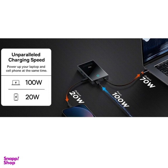 هاب 8 پورت Type-C بیسوس مدل PioneerJoy Series