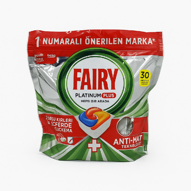 قرص ماشین ظرفشویی فیری مدل Platinum Plus بسته 30 عددی