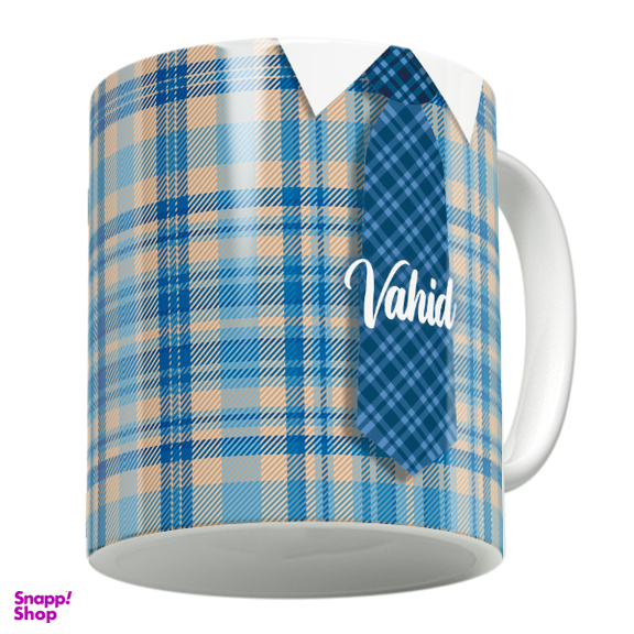 ماگ لاژید مدل اسم وحید کد TIE