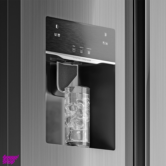 یخچال ساید بای ساید آبریز و یخساز اتومات جی پلاس مدل GSS-P7637S