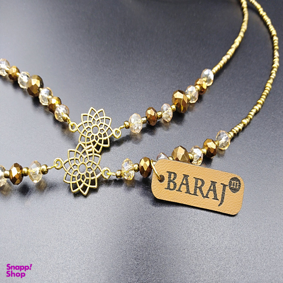 بند عینک زنانه باراج من مدل سنگ و کریستال کد T-R3