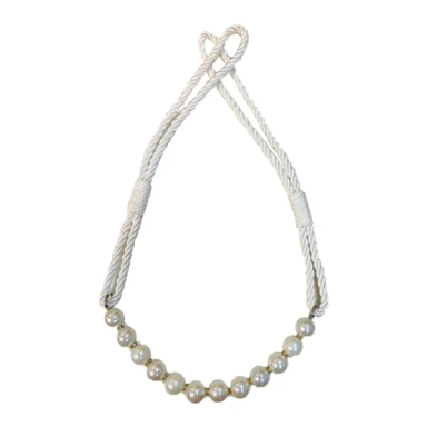 پرده جمع کن کنفی مدل مروارید لی لوکس