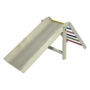 اسباب بازی پرندگان مدل سرسره طوطی و پرنده سایز 40 سانتی متر