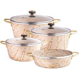 سرویس قابلمه و تابه گرانیتی ۷ پارچه سورنا مدل ۰۲۳