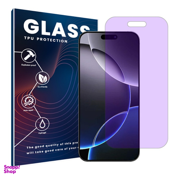 محافظ صفحه نمایش گوشی موبایل ضد اشعه بنفش گلس مناسب برای اپل iPhone 16 Pro Max