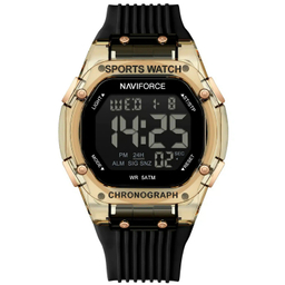 ساعت دیجیتال نیوی فورس مدل Naviforce Nf7113 رنگ طلایی مشکی