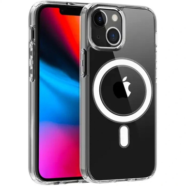 کاور گوشی موبایل مدل Transparent Mag Safe شفاف مناسب اپل iPhone 13