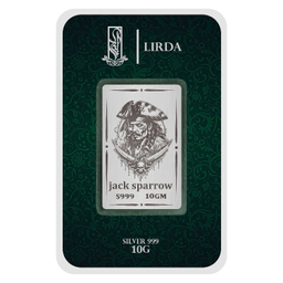 شمش نقره لیردا طرح Jack Sparrow