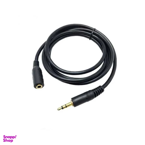 کابل افزایش طول Jack 3.5mm ایکس وکس مدل AUX CABLE طول 1.5 متر