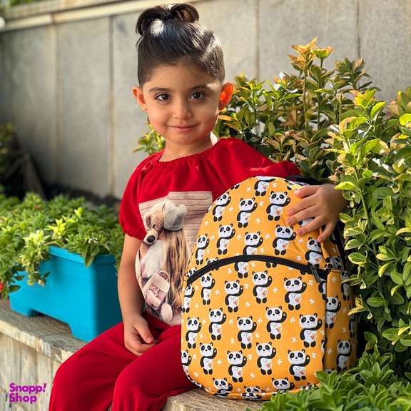 کوله پشتی بچگانه فوروارد کد FCLT99901 YELLOW PANDA