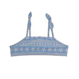 ست 2 تکه مایو دخترانه پیریمارک مدل 6670 رنگ آبی