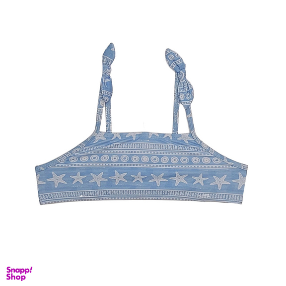 ست 2 تکه مایو دخترانه پیریمارک مدل 6670 رنگ آبی