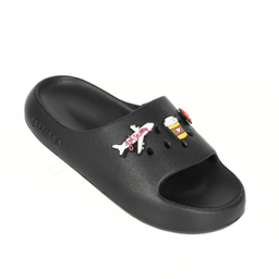 دمپایی زنانه شیما مدل travel رنگ مشکی