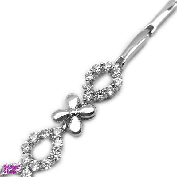 دستبند زنانه ژوپینگ طرح گل کد 2025